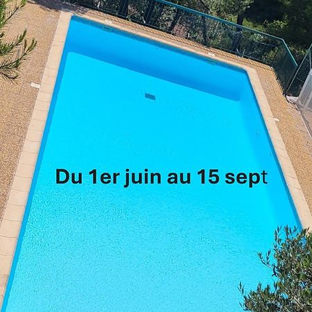 Appartement En Residence Avec Piscine Bandol Ngoại thất bức ảnh